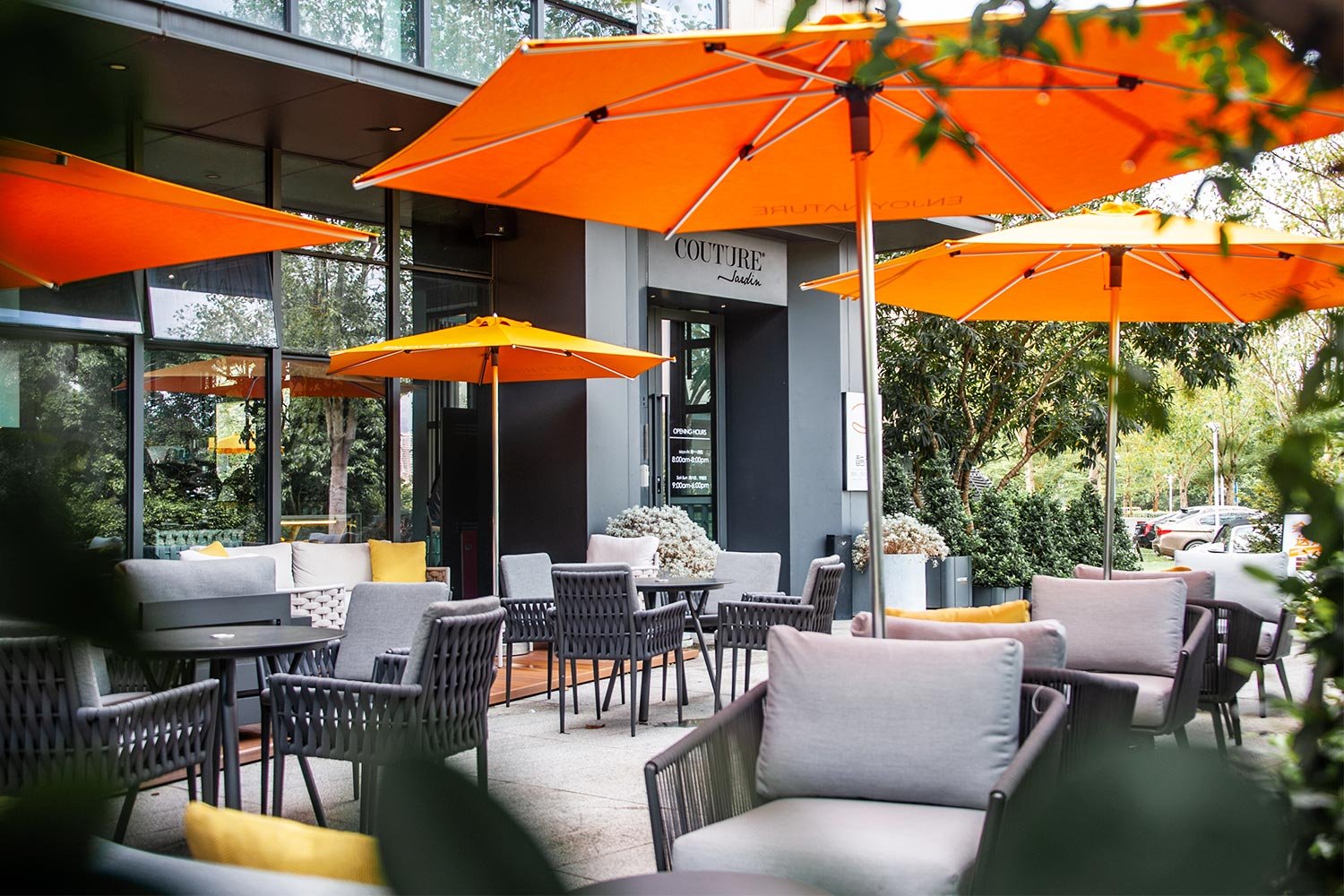 Can outdoor furniture get wet?